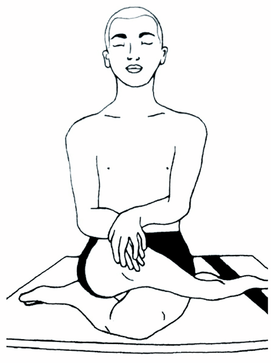 Yoga poses man Black and White Stock Photos & Images - Alamy